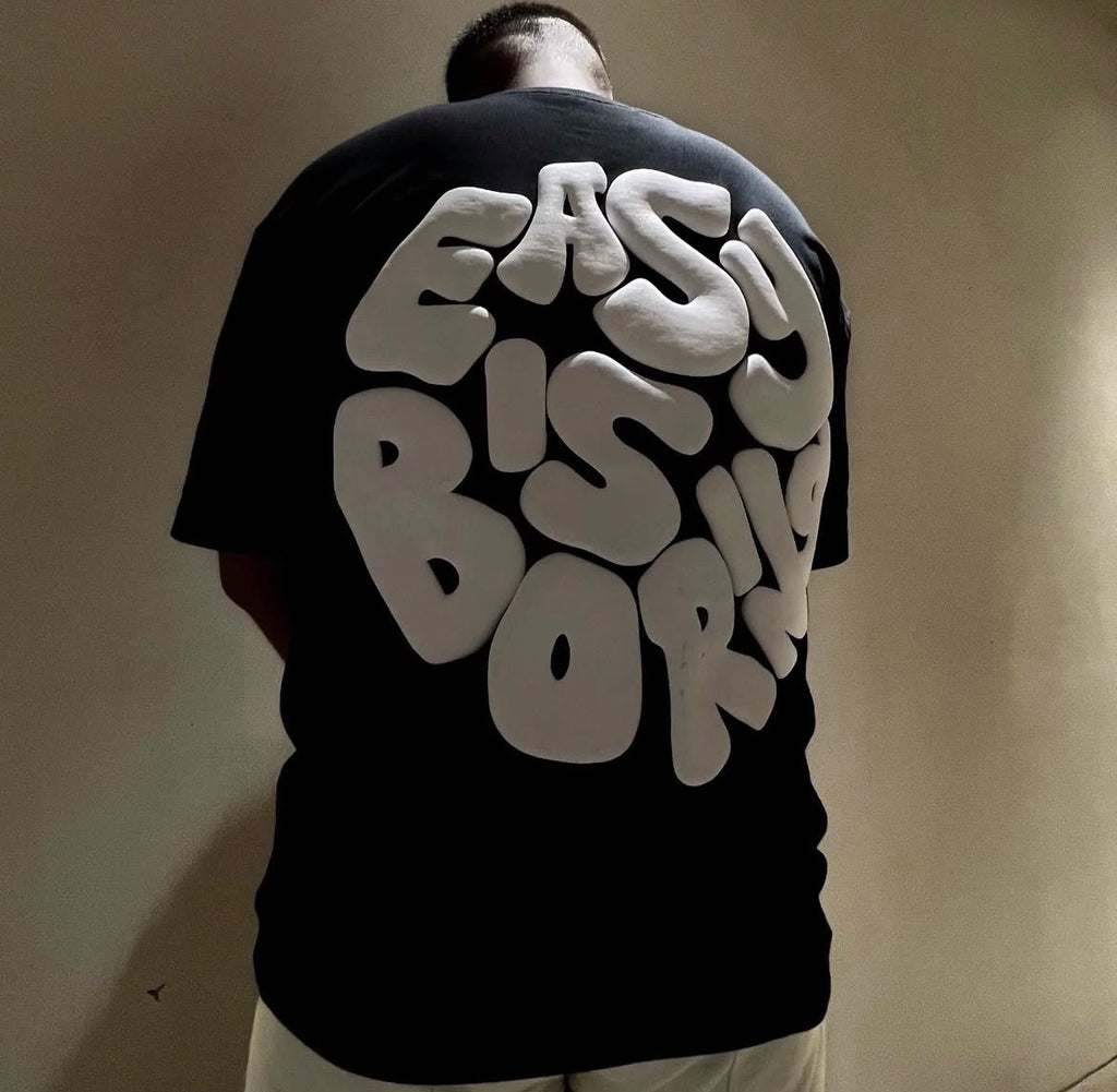 Easy is boring tee